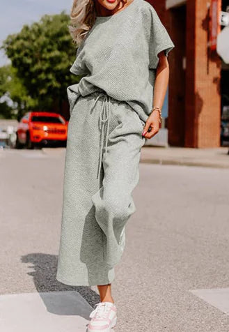 Women's Fashion 2-Piece Casual Set (One Set)