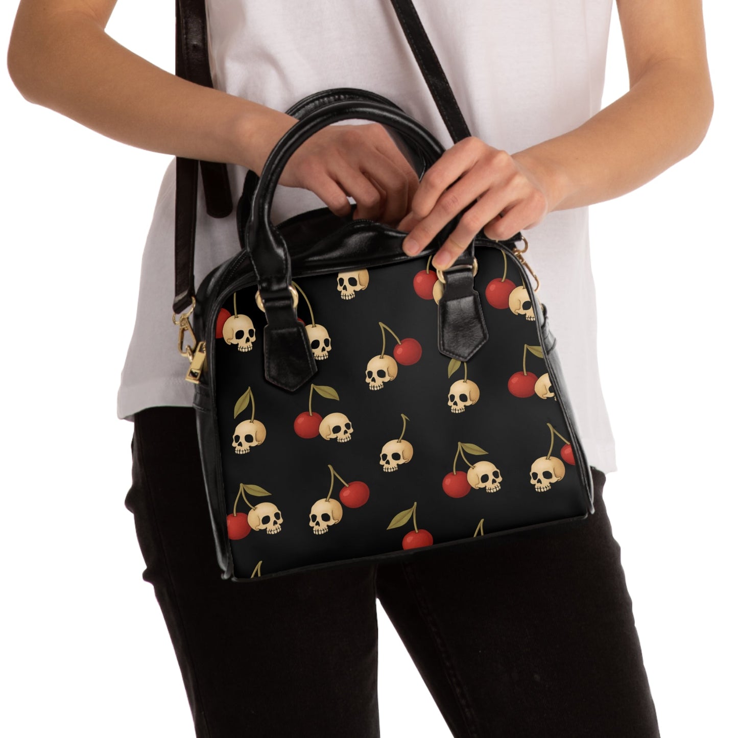Gothic Cherries and Skulls