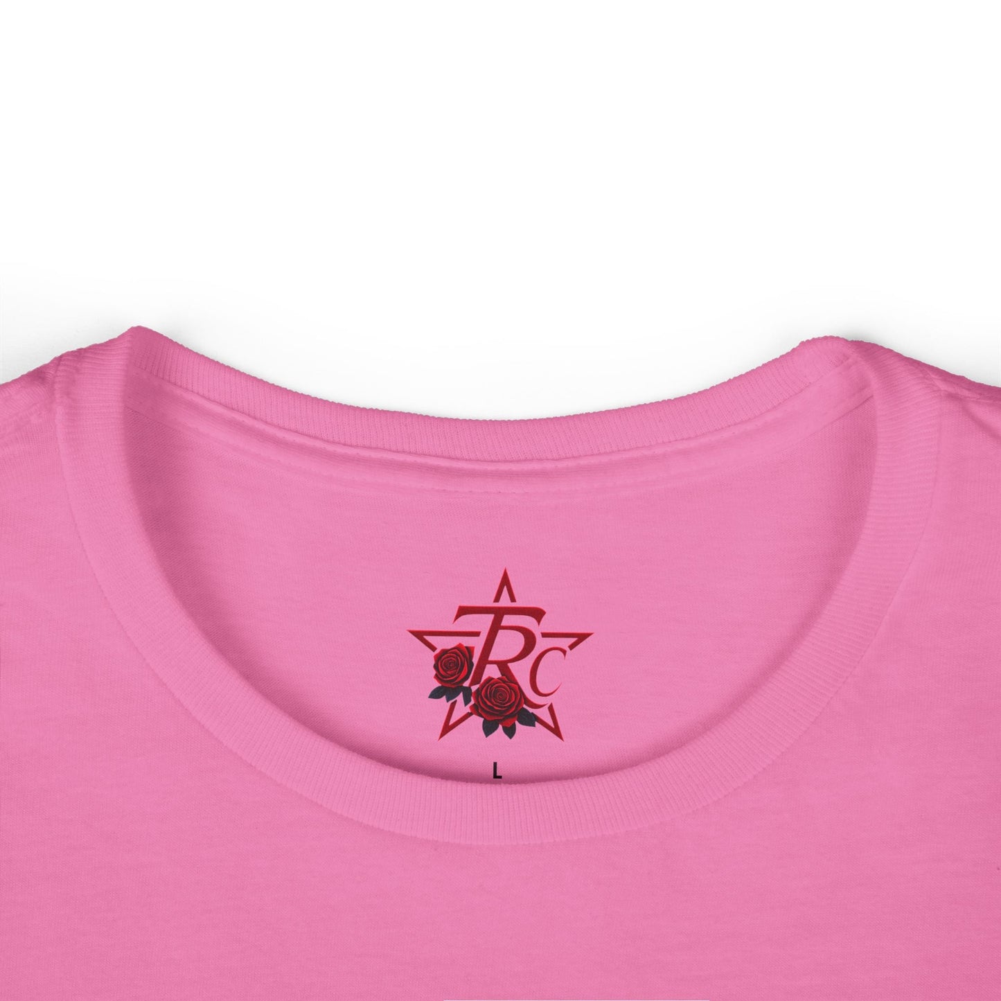 Gothic Pouty Little Girl V-Neck T-Shirt