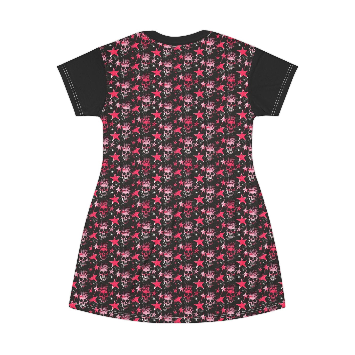 Pink Skulls & Stars Sleep Shirt