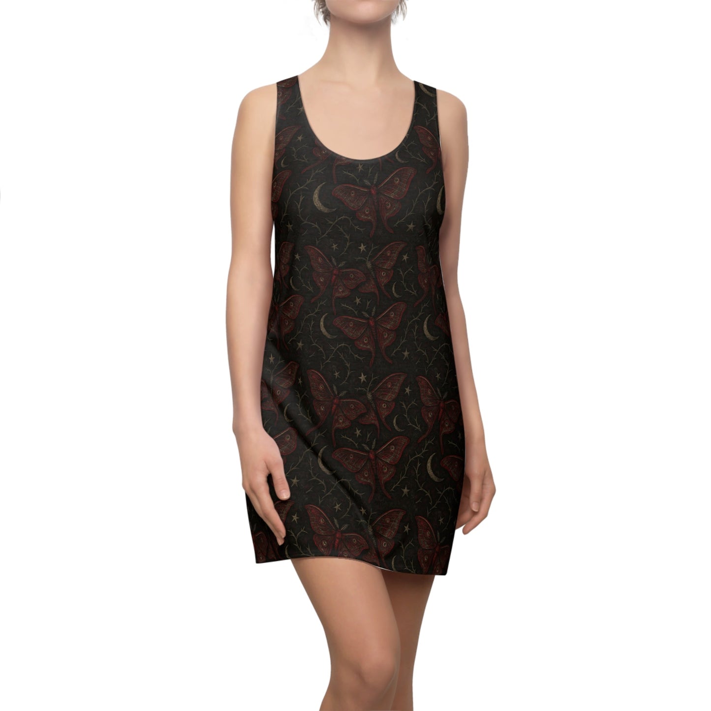 Crimson Muse Maxi Dress