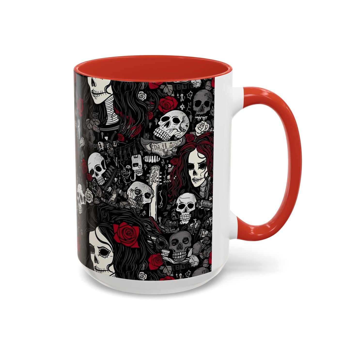 Punk Vibes Accent Coffee Mug (11, 15oz)