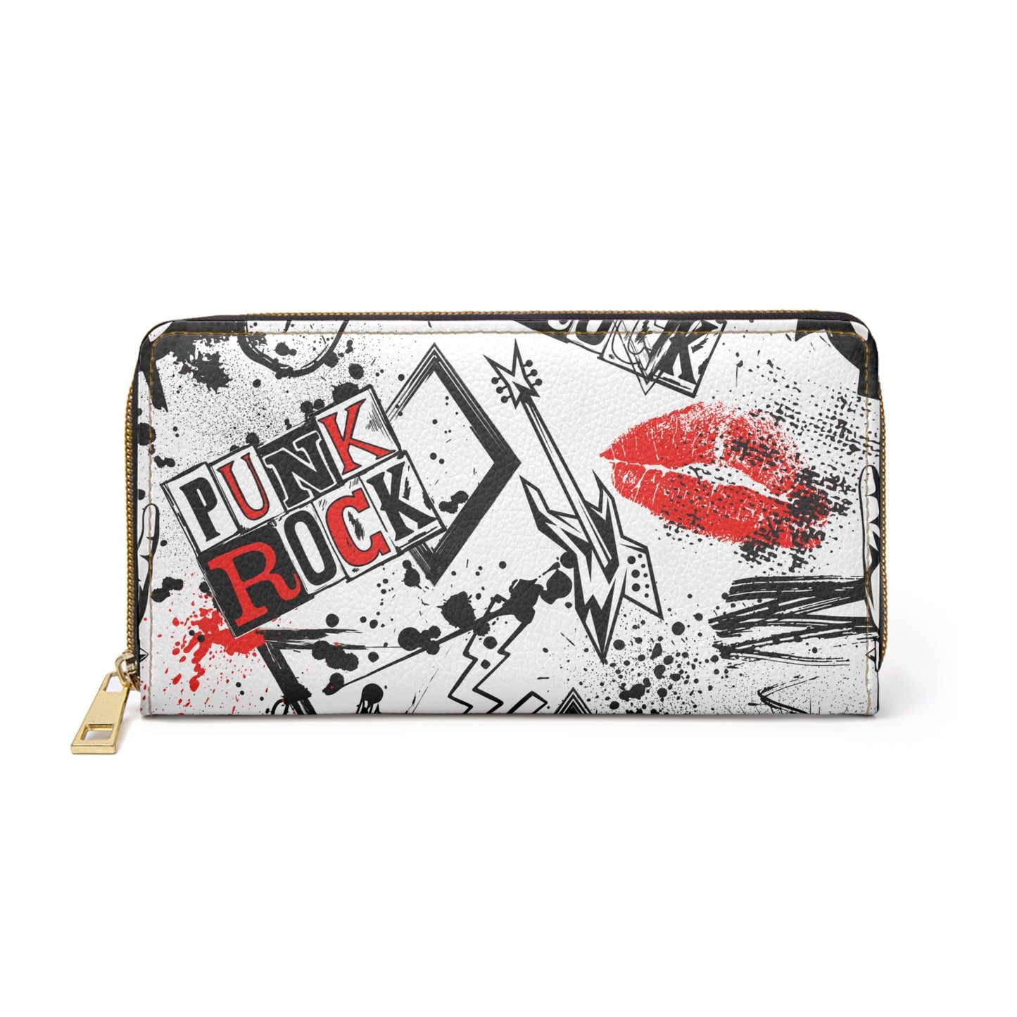 Riot Rock Zippered Wallet