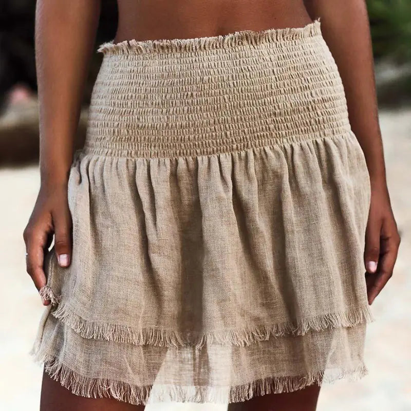 Glow & Go Cotton Skirt - Effortless Ageless Style