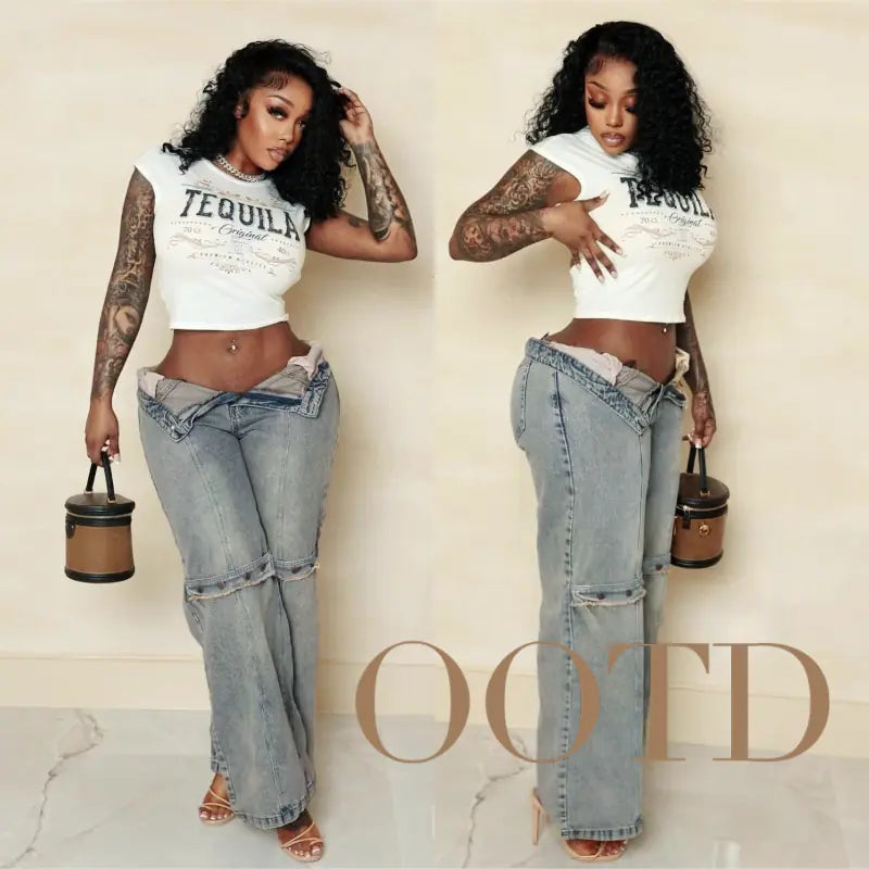 Wide Leg Jeans