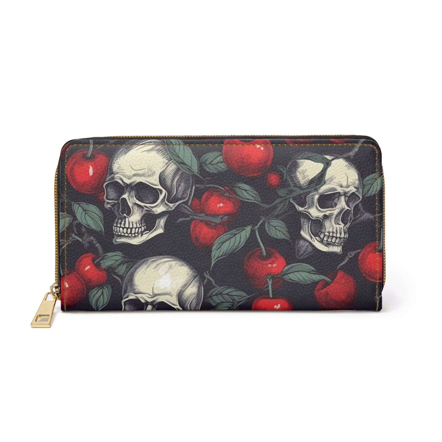 Crimson Skull Wallet