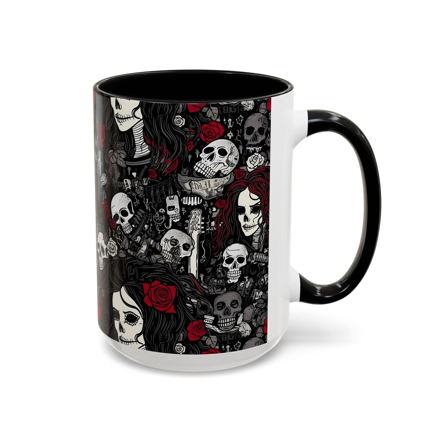 Punk Vibes Accent Coffee Mug (11, 15oz)