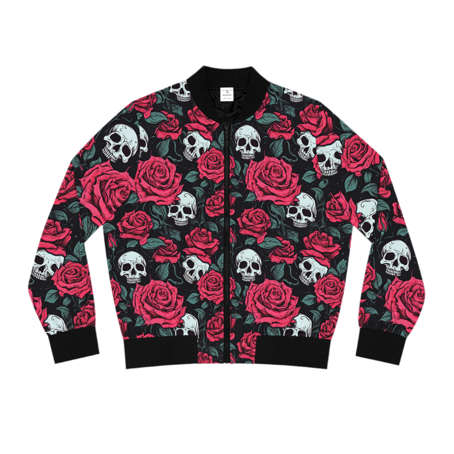 Rebel Rose Bomber Jacket