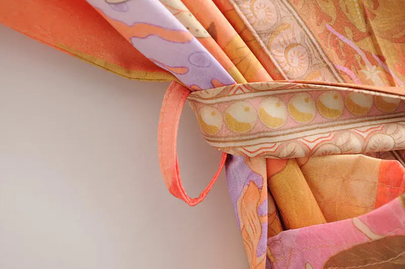 Mermaid Print Kimono Beach Robe for Spring 2020