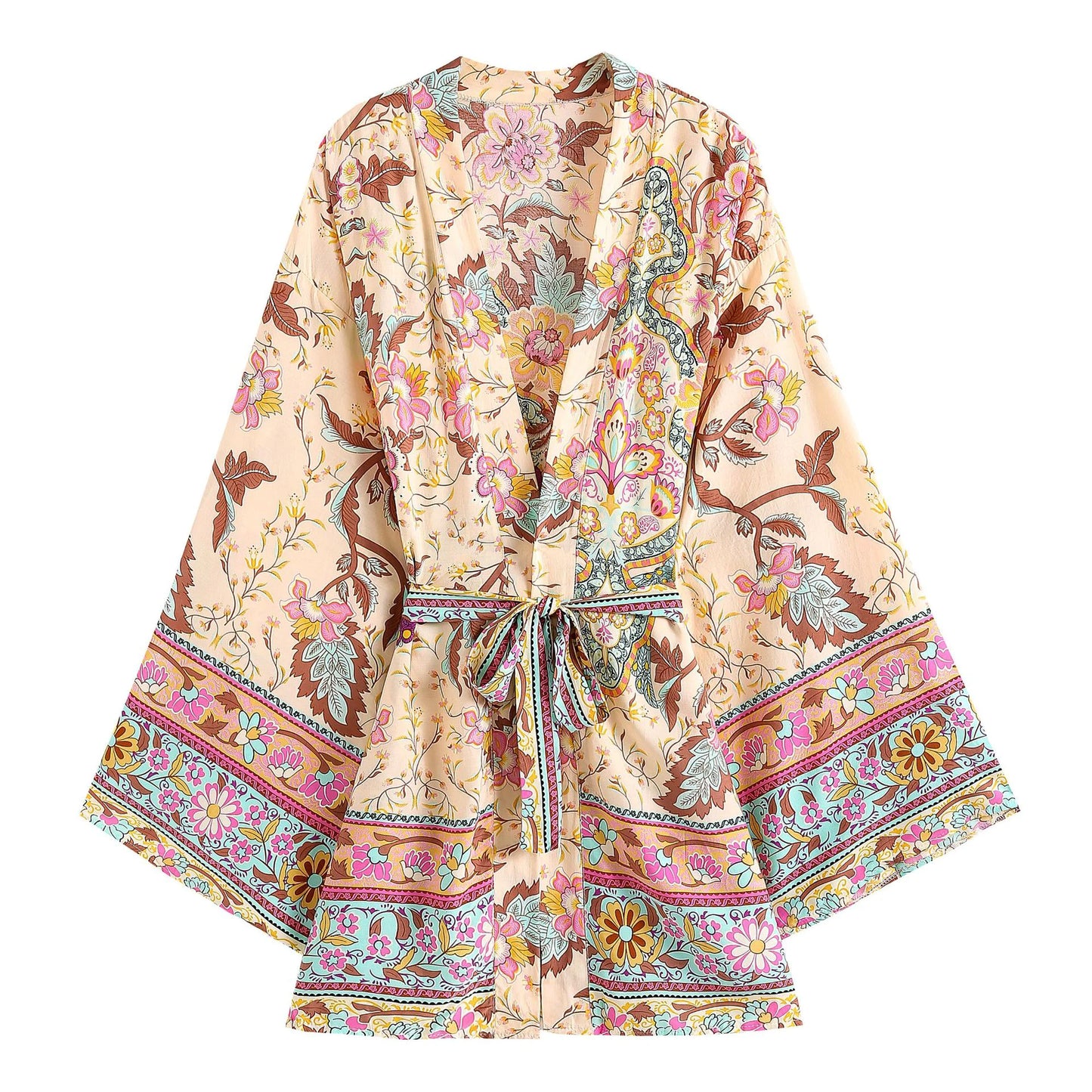 Boho Totem Waist Kimono