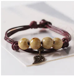 Chic Nature Hippie Women's Beaded Bracelet (One Set)