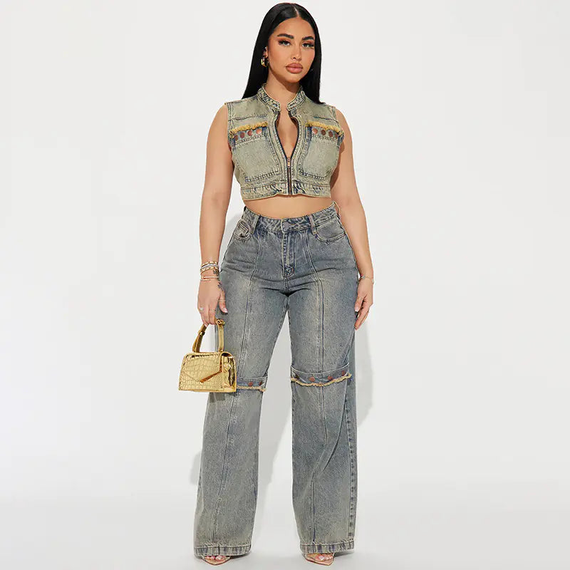 Wide Leg Jeans
