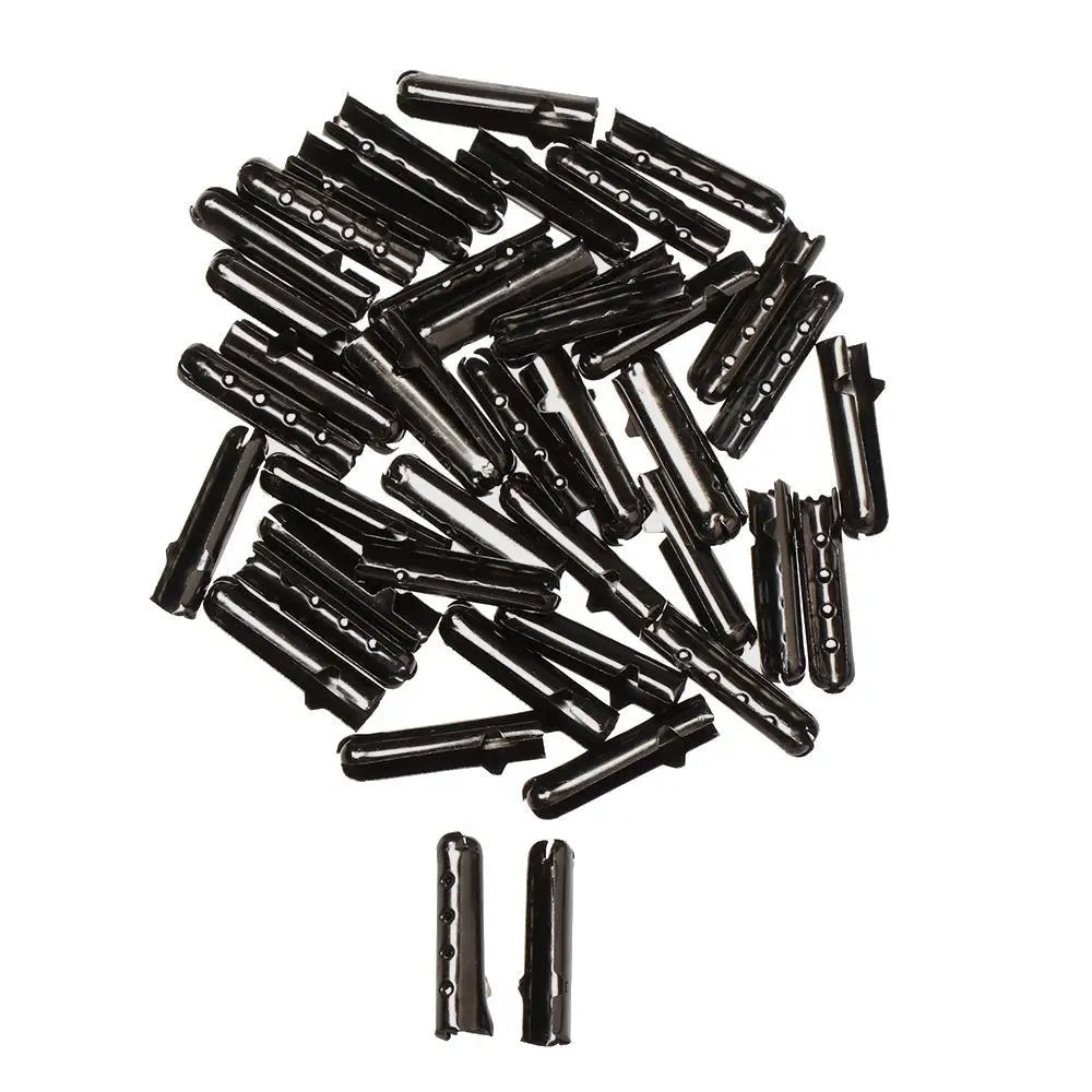 50pcs Professional Unsex Shoes Accessories Replacement Shoelaces Repair Ends Shoe Lace Head Shoestrings Bullet Aglets Tip - Ageless Woman Wellness