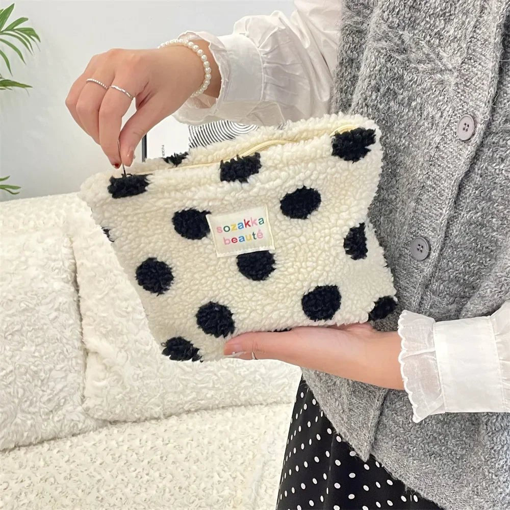 Leopard Print Large Makeup Bag Fashion Cute Toiletry Organizer Handbag for Women Girls Travel Cosmetic Organizer Beauty Case - Ageless Woman Wellness