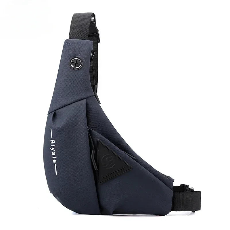 Men's Waterproof USB Crossbody Sling Bag - Ageless Woman Wellness