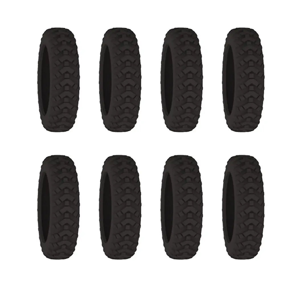 8PCS Travel Luggage Caster Shoes Silicone Suitcase Wheels Protection Cover with Silent Sound Reduce Noise Luggage Accessories - Ageless Woman Wellness