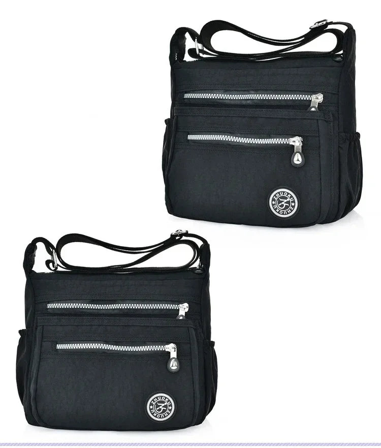 Nylon Women Messenger Bags Small Purse Shoulder Bag Female Crossbody Bags Handbags High Quality Bolsa Tote Beach Purses - Ageless Woman Wellness