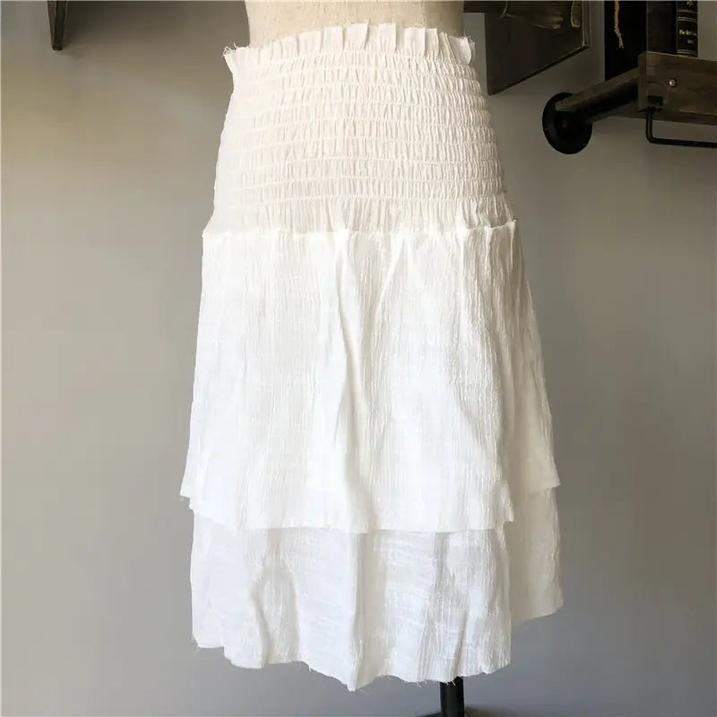 Glow & Go Cotton Skirt - Effortless Ageless Style