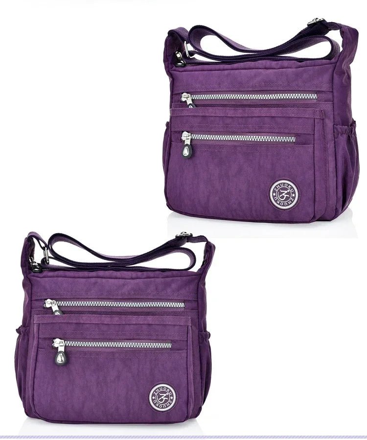 Nylon Women Messenger Bags Small Purse Shoulder Bag Female Crossbody Bags Handbags High Quality Bolsa Tote Beach Purses - Ageless Woman Wellness