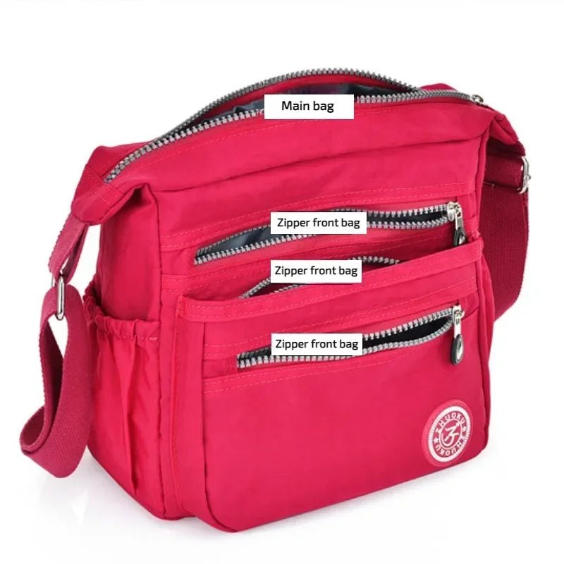 Nylon Women Messenger Bags Small Purse Shoulder Bag Female Crossbody Bags Handbags High Quality Bolsa Tote Beach Purses - Ageless Woman Wellness
