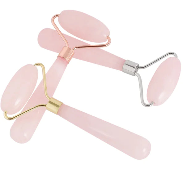 Natural Rose Quartz Glow Roller - Natural Radiance for Every Season