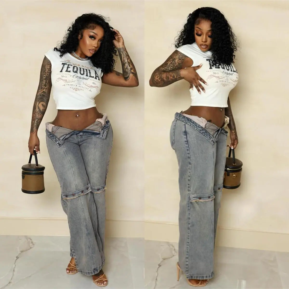Wide Leg Jeans