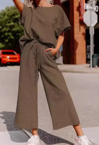 Women's Fashion 2-Piece Casual Set (One Set)