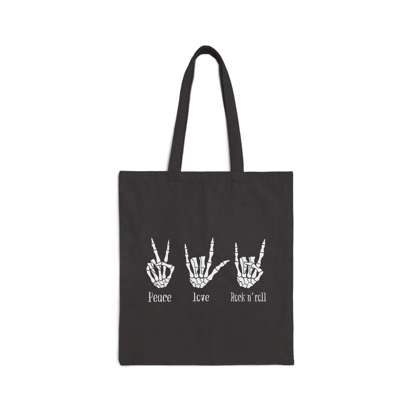 Rock & Roll Canvas Tote