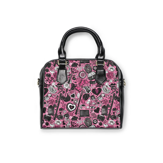 Hearts In Pink Handbag