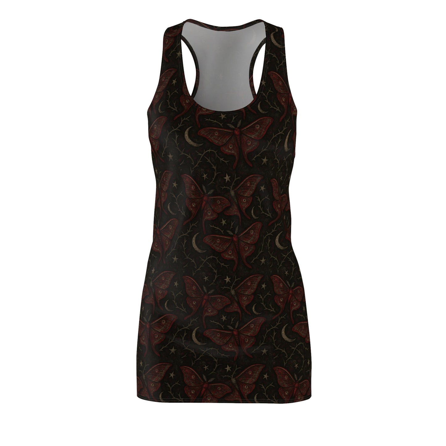 Crimson Muse Maxi Dress