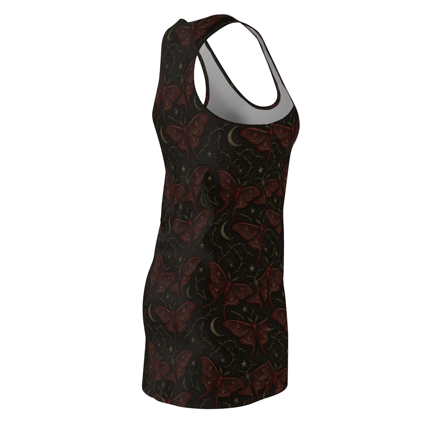 Crimson Muse Maxi Dress