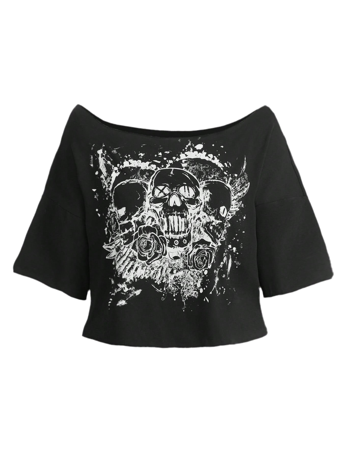 Midnight Skull Queen Tee