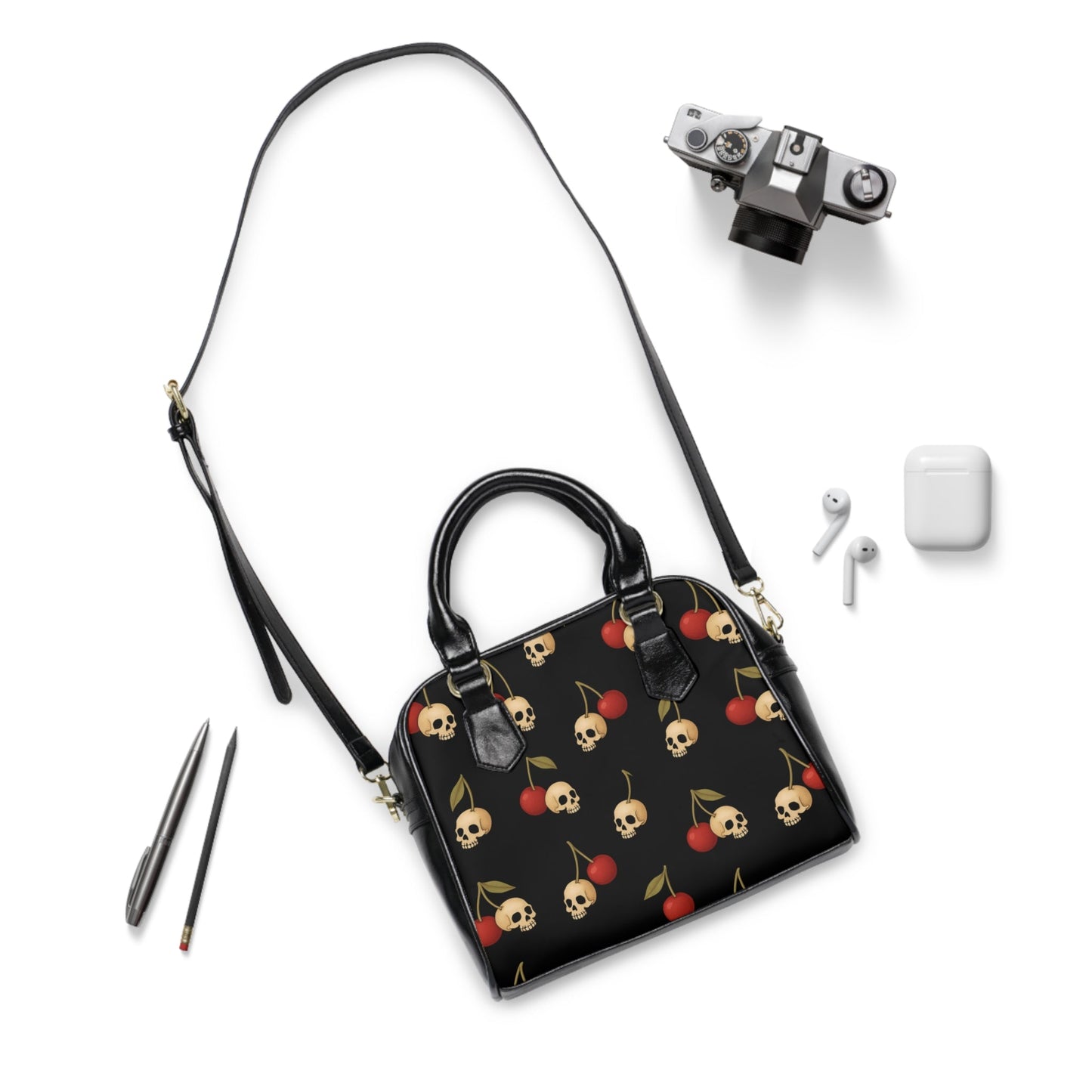 Gothic Cherries and Skulls