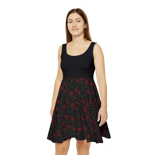 Beautiful Thorns Skater Dress