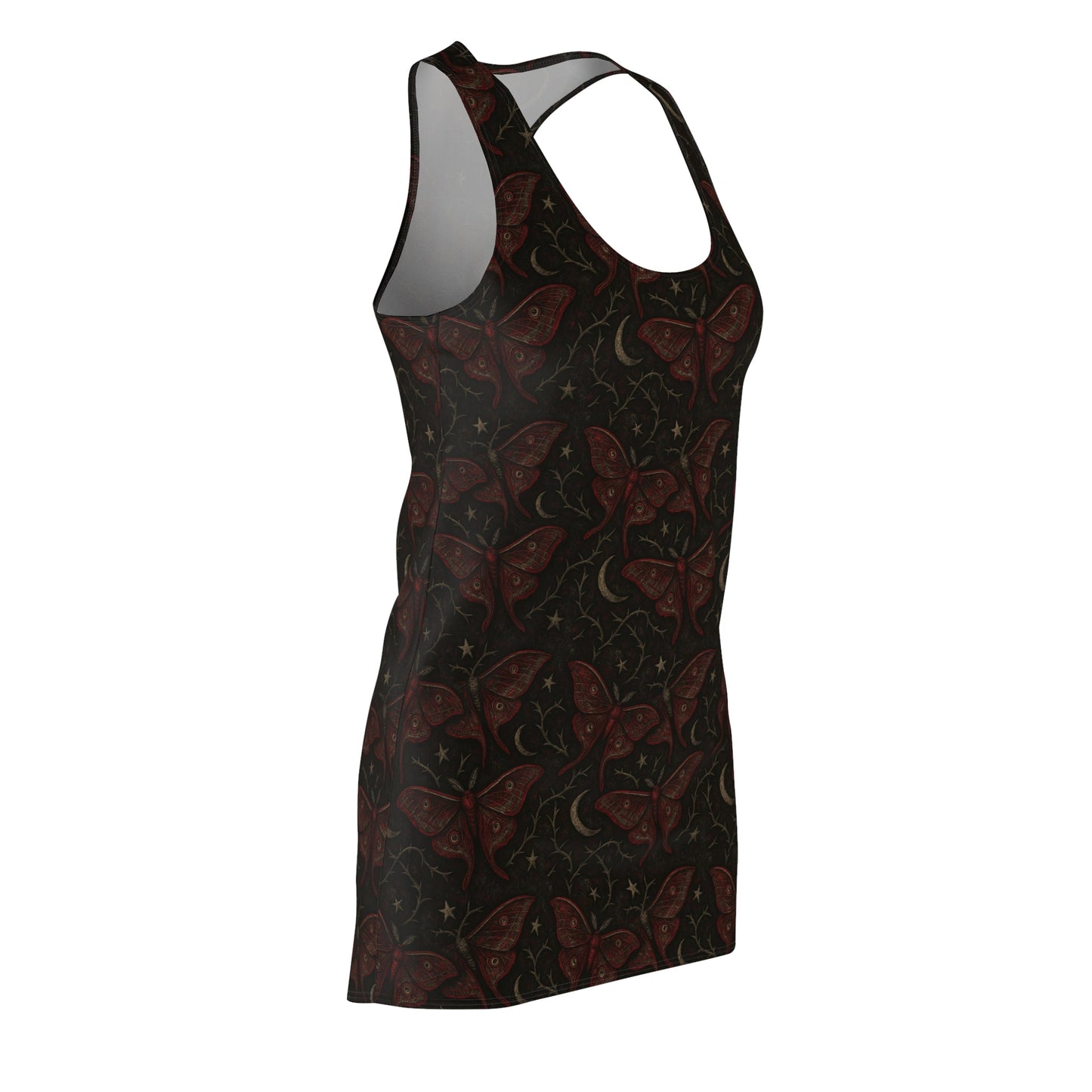 Crimson Muse Maxi Dress