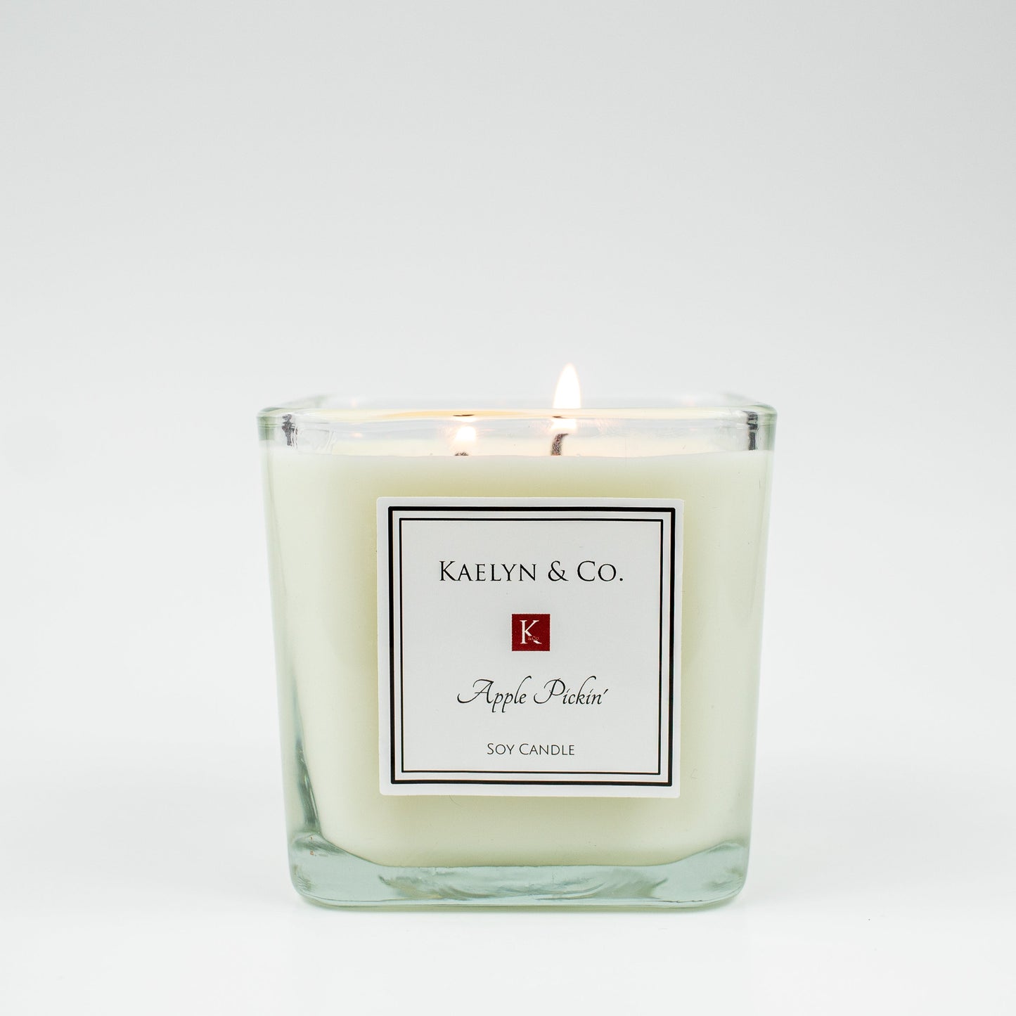 Banana Bread Medium Cube Candle