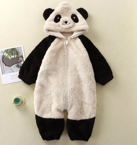 Baby Cartoon Animal Plush Loungewear