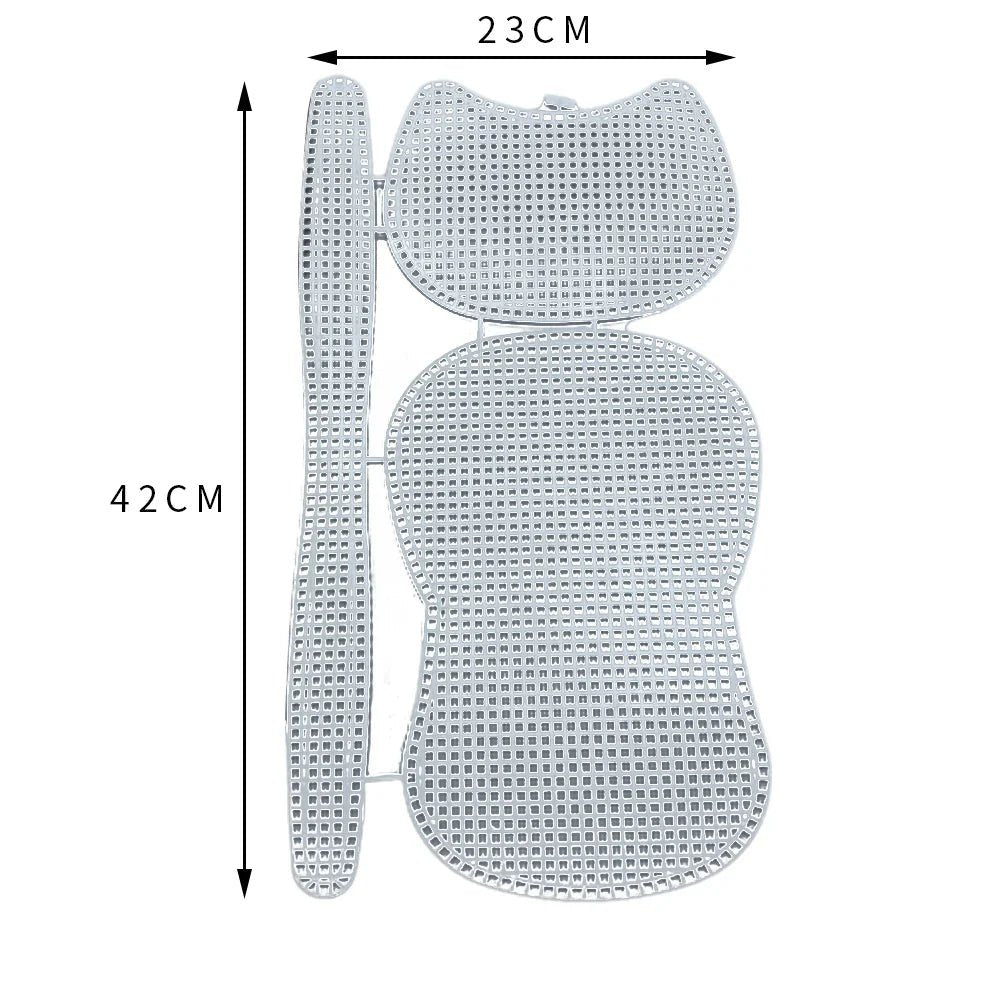 Horseshoe Bag Mesh Knitting Lining Weaving Plastic Mesh Sheet Accessories Velvet DIY Hok Trim Tools Easy Knit Helper Accesorios - Ageless Woman Wellness