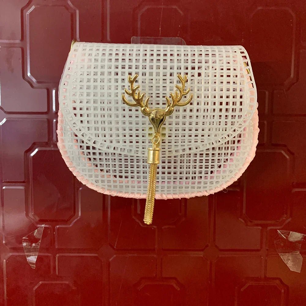 Horseshoe Bag Mesh Knitting Lining Weaving Plastic Mesh Sheet Accessories Velvet DIY Hok Trim Tools Easy Knit Helper Accesorios - Ageless Woman Wellness