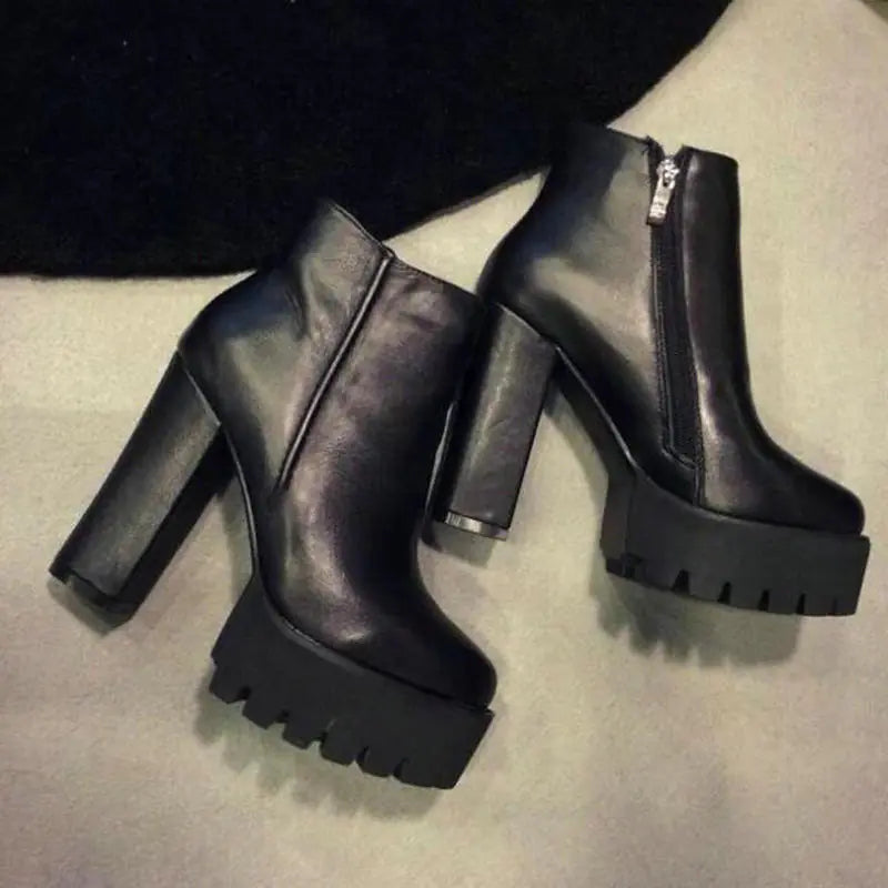 Women's Fashion Martin Boots with Fur