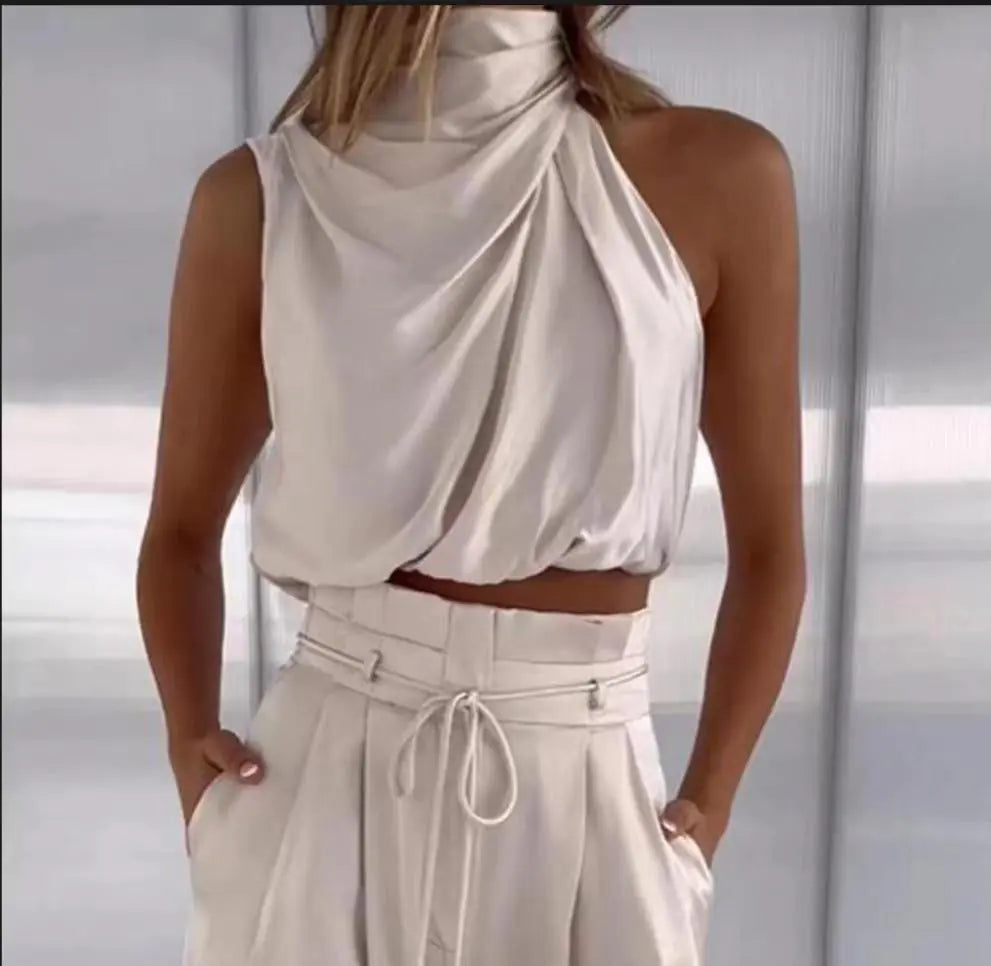 Women's 2-Piece Summer Casual Sleeveless Set