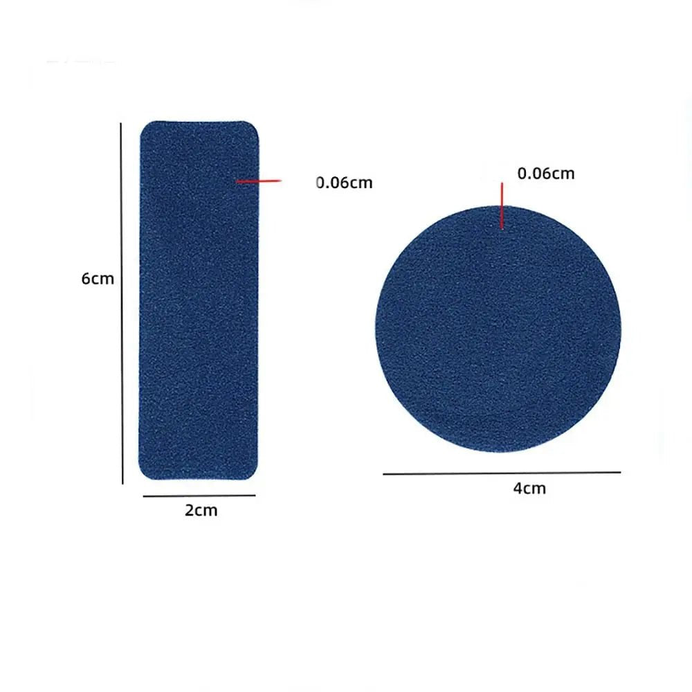 6pcs Accessories Self - Adhesive Shoe Repair Patch Microfiber Leather Durable Heel Hole Pads Universal Sneaker Repair Pads - Ageless Woman Wellness