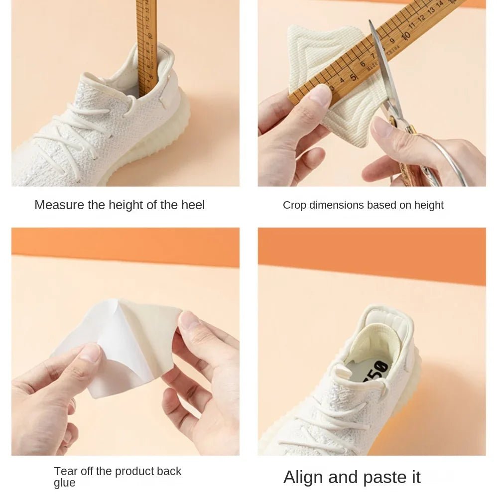 Adjustable Lightweight Heel Protector for Sport Shoes Antiwear Insole Cushion Heel Pads Feet Pad Back Sticker Protector - Ageless Woman Wellness