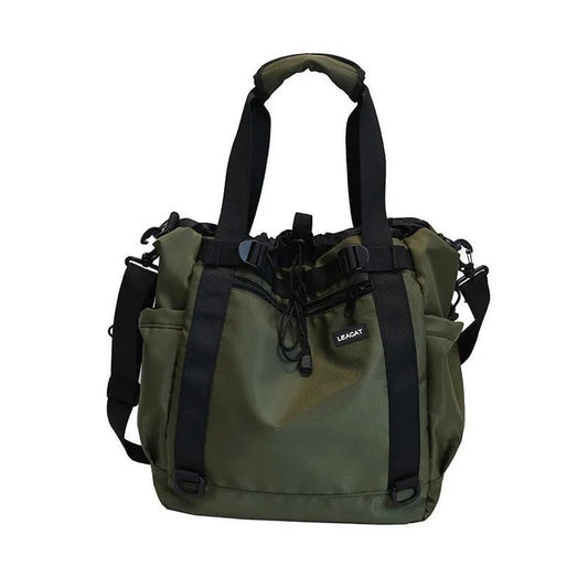 Men's Waterproof Nylon Messenger Bag - High Quality Hip Hop Travel Shoulder Bag - Ageless Woman Wellness