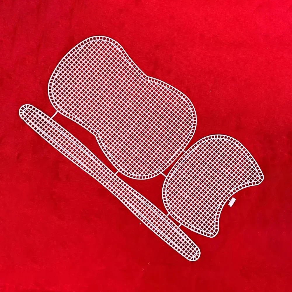 Horseshoe Bag Mesh Knitting Lining Weaving Plastic Mesh Sheet Accessories Velvet DIY Hok Trim Tools Easy Knit Helper Accesorios - Ageless Woman Wellness