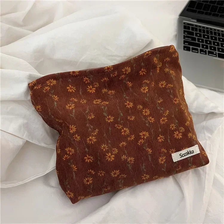 Fashion Leopard Print Makeup Bag Zipper Pouch Large Capacity Portable Toiletries Bag Cosmetic Bag for Women - Ageless Woman Wellness