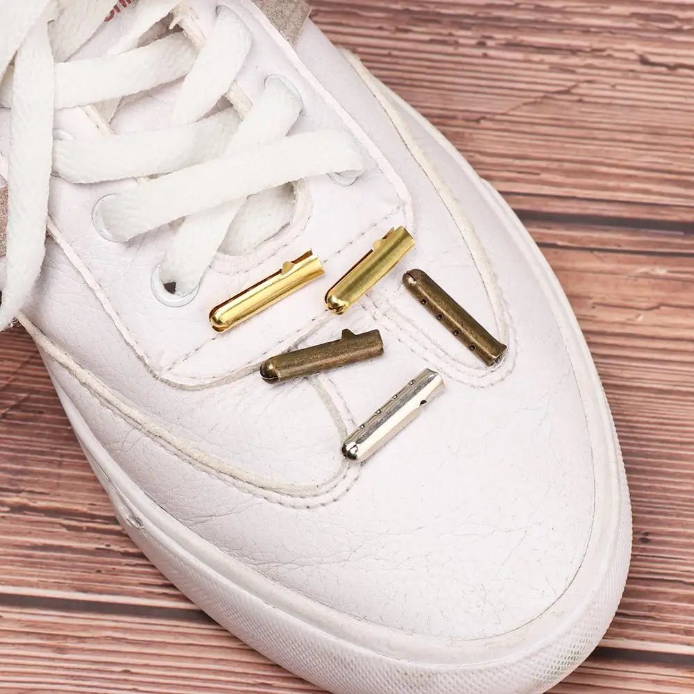 50pcs Professional Unsex Shoes Accessories Replacement Shoelaces Repair Ends Shoe Lace Head Shoestrings Bullet Aglets Tip - Ageless Woman Wellness