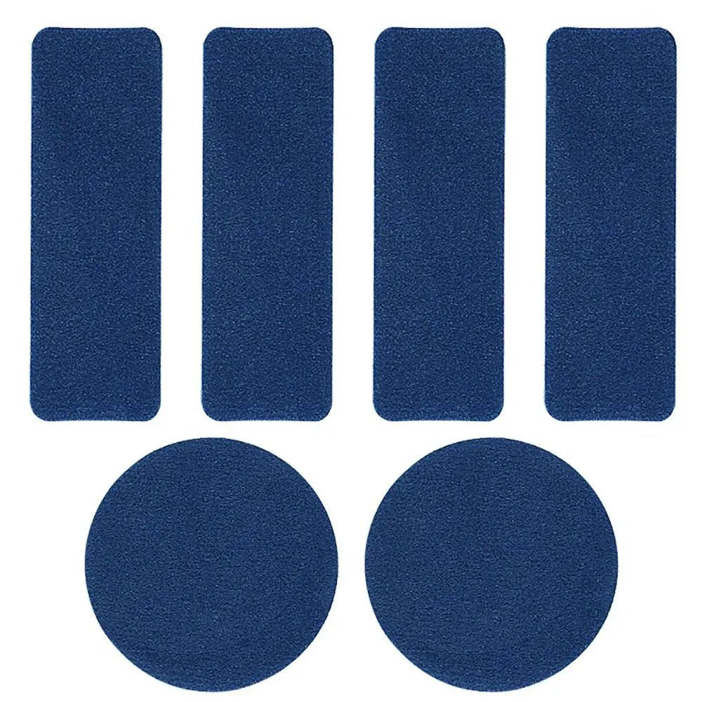 6pcs Accessories Self - Adhesive Shoe Repair Patch Microfiber Leather Durable Heel Hole Pads Universal Sneaker Repair Pads - Ageless Woman Wellness