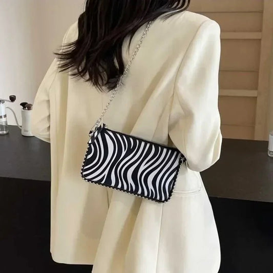 Leopard Crossbody Bag Women's Fashion Chain Mobile Phone Purse Shoulder Messenger - Ageless Woman Wellness