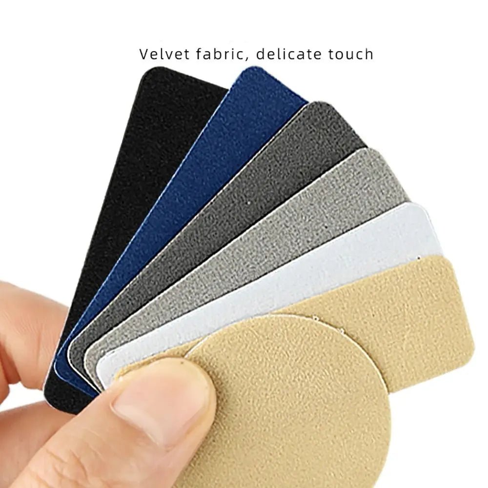 6pcs Accessories Self - Adhesive Shoe Repair Patch Microfiber Leather Durable Heel Hole Pads Universal Sneaker Repair Pads - Ageless Woman Wellness
